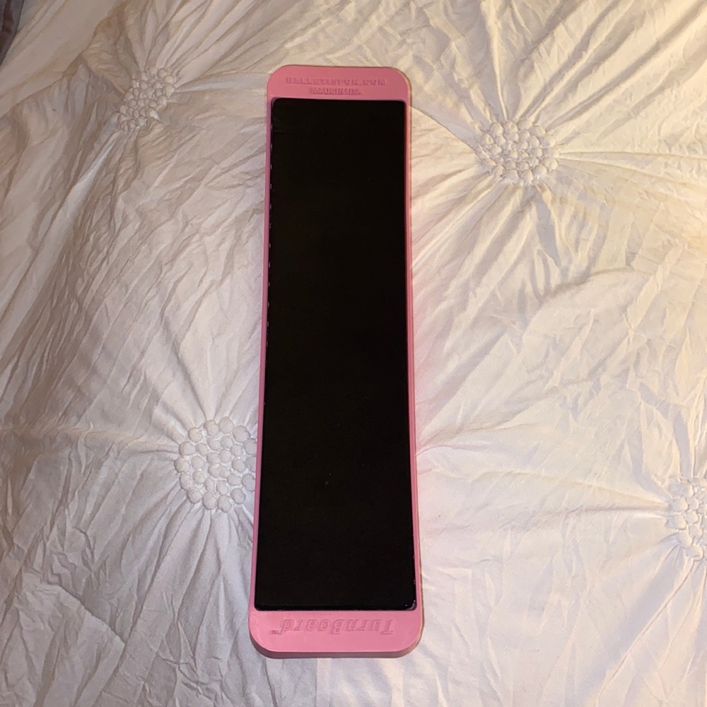 Pink dance turning board